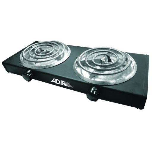 PARRILA ELECTRICA 2 QUEMADORES 2 TERMOSTATOS ADIR 10587