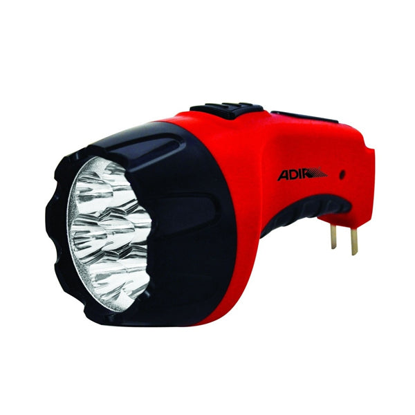 LINTERNA DE MANO RECARGABLE 4 LEDS ADIR 1019