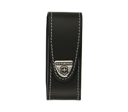 FUNDA DE PIEL NEGRA 3.7 X 10cm (P/ MODELOS 1.3 Y 1.4) VICTORINOX 4.0520.3/500750