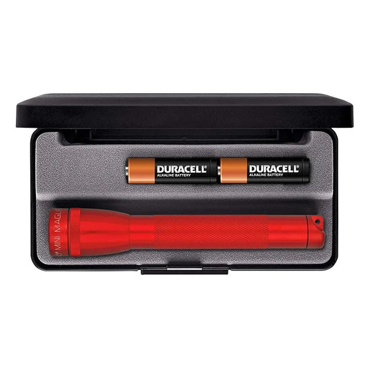 LINTERNA MINI AA ROJA 14.5 cm EN ESTUCHE VICTORI 500400/ M2A03L