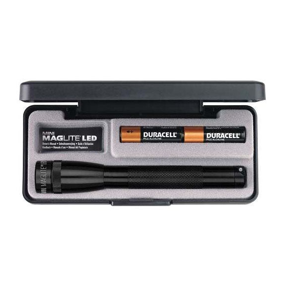LINTERNA MINI LED NEGRA 2 PILAS AA EN ESTUCHE MAGLITE 500457 SP22017