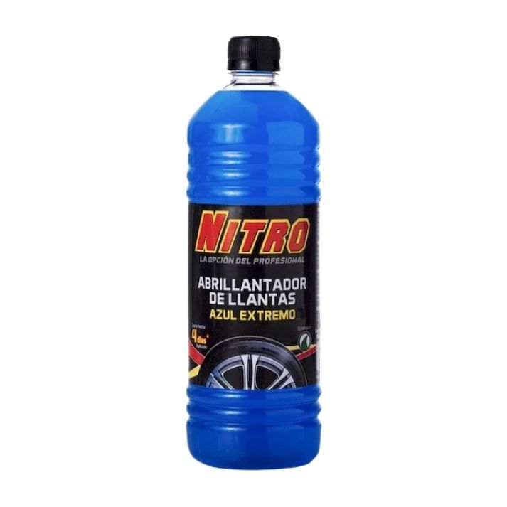 ABRILLANTADOR LLANTAS AZUL 900ML NITRO 1000