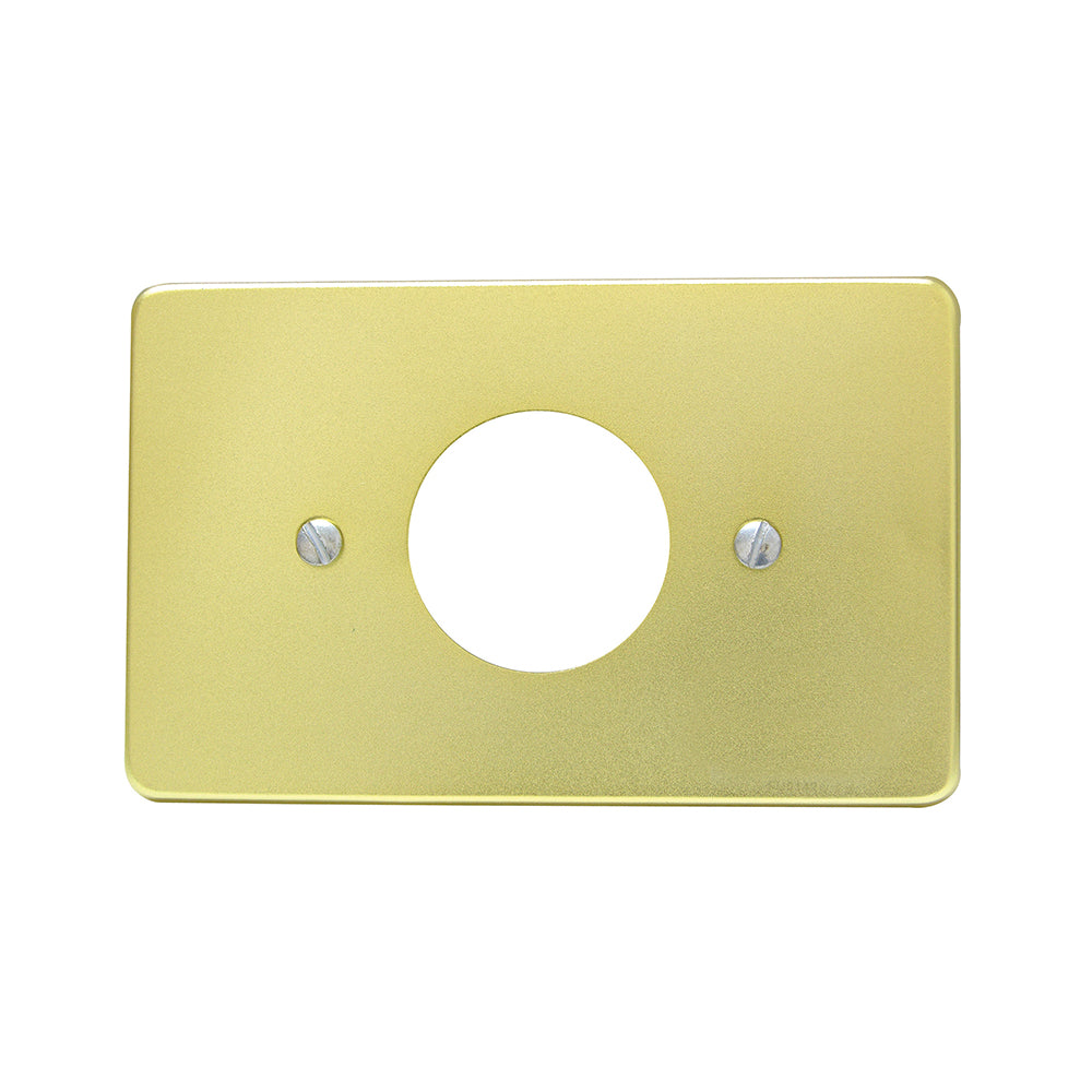 PLACA DE ALUMINIO PARA CONTACTO SENCILLO SURTEK 136608