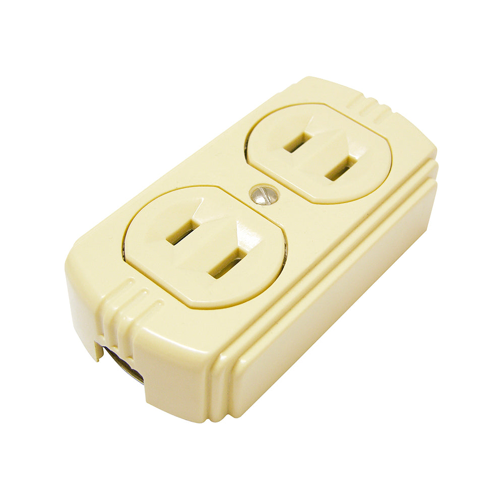 CONTACTO DUPLEX (DE PARED/SOBREPONER) POLARIZADO SURTEK 136403