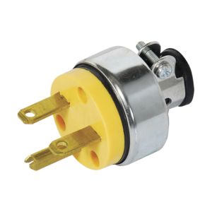 CLAVIJA BLINDADA "CARA DE CHINO" DE ALTO VOLTAJE 15A 250V SURTEK 136506