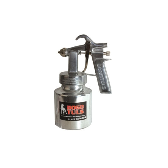 PISTOLA PARA PINTAR PROFESIONAL BAJA PRESION MAX 50 PSI VASO METAL 750ml DOGO NF4009