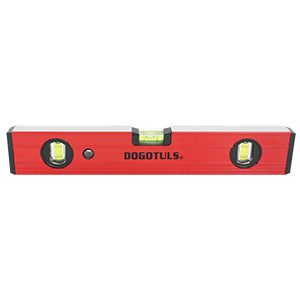 NIVEL DE ALUMINIO ROJO 18" 3 GOTAS DOGO SH4001