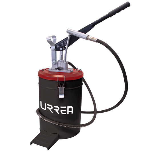 INYECTOR DE GRASA DE PALANCA CON CUBETA DE 10 KG URREA 23621
