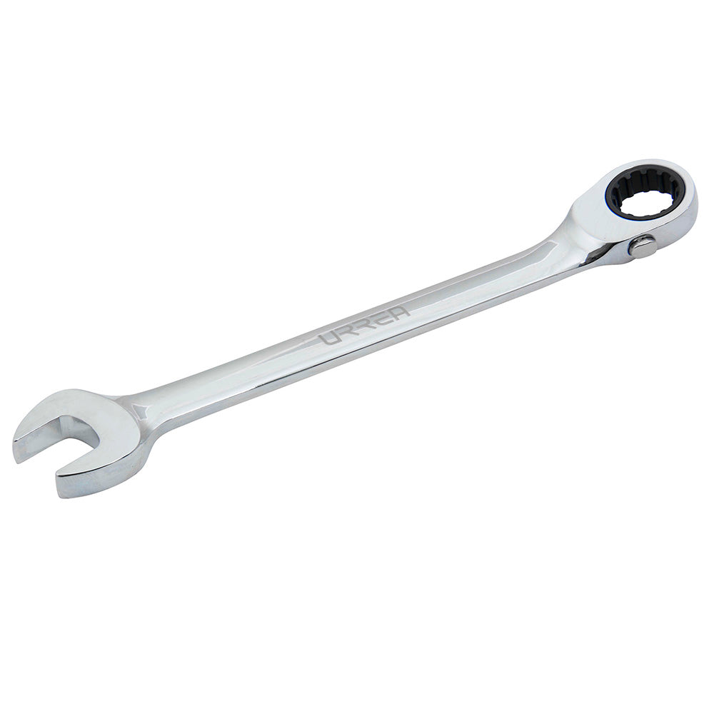 LLAVE COMBINADA DE MATRACA SPLINE REVERSIBLE 1/2" URREA 1216CMR