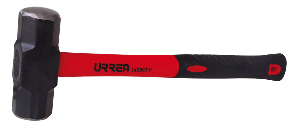 MARRO ACERO OCTAG. 4LB MANGO FIBRA DE VIDRIO DE 15 1/4" URREA 1435GFV (A-M)