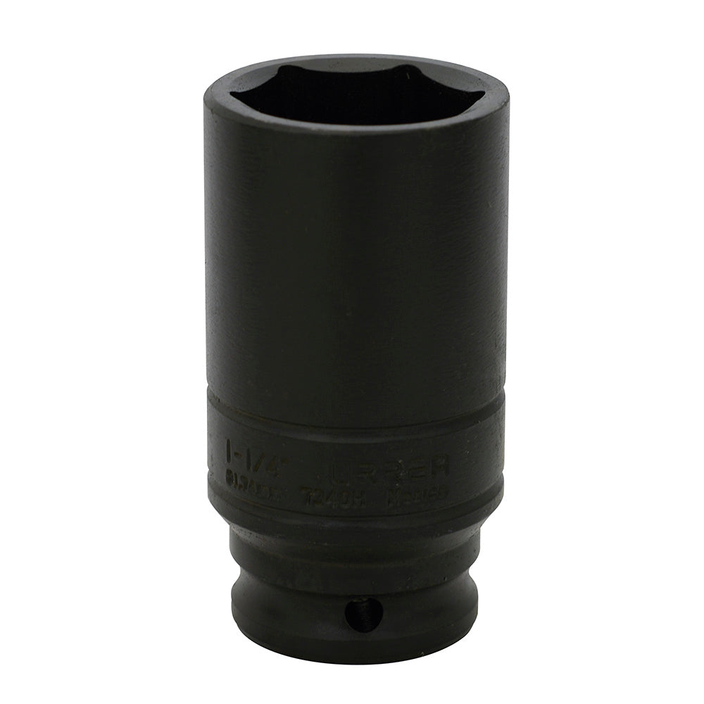 DADO IMPACTO 1/2" LARGO 6 PUNTAS 1-1/4" URREA 7340H