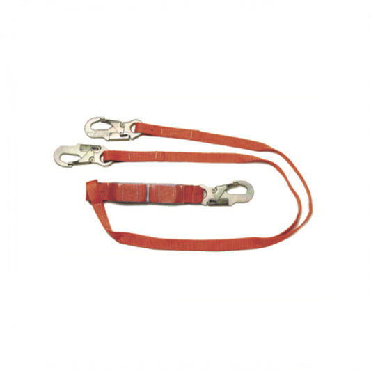 CABLE DE SEGURIDAD DOBLE BRAZO 3 GANCHOS (LINEA DE VIDA)(MAX 140kg) HERHILD LV12