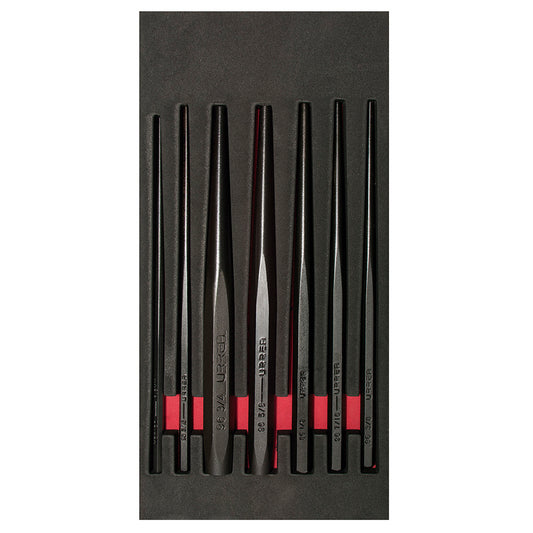 PUNZONES (JUEGO 7PZ) GUIA BOTADOR URREA CH124