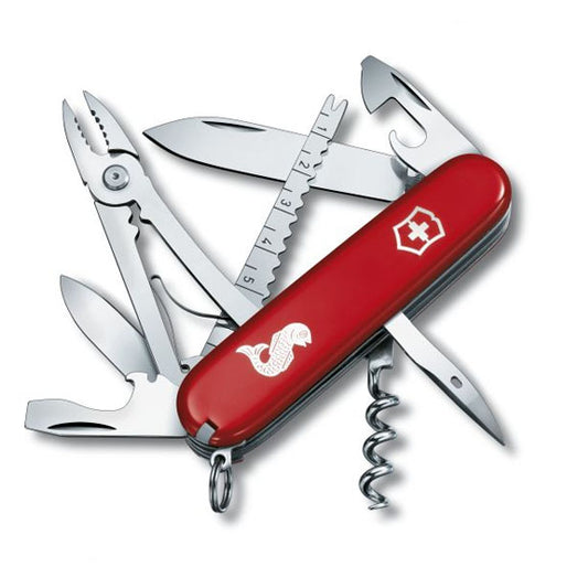 NAVAJA DE BOLSILLO ANGLER ROJA PESCADOR 18 USOS VICTORINOX 1.3653.72