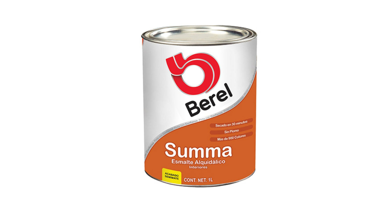 BASE SUMMA SEMI MATE P/MULT. NEUTRA 6075 1LT BEREL 006075-4