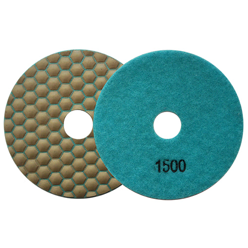 PAD DIAMANTE 4'' GRANO 1500 (PULIDO SECO) AUSTROMEX 2675