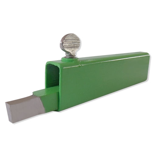 CUCHILLA DE ACERO RESPALDO PLASTICO AUSTROMEX 1743