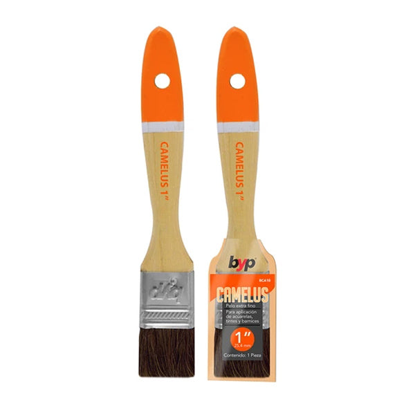 BROCHA PELO CAMELLO EXTRA FINO 1" BYP BCA10