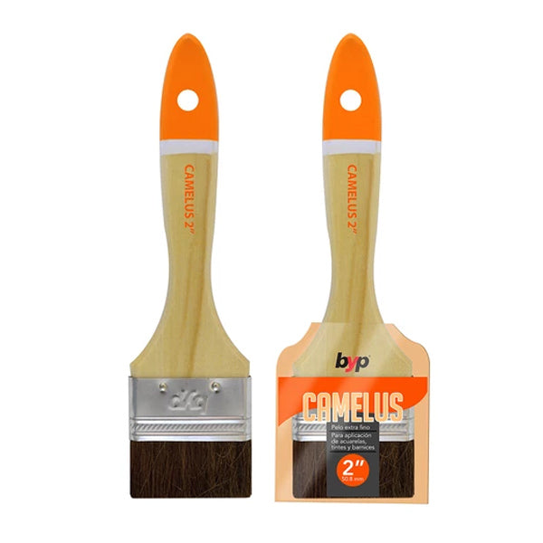 BROCHA PELO CAMELLO EXTRA FINO 2" BYP BCA20