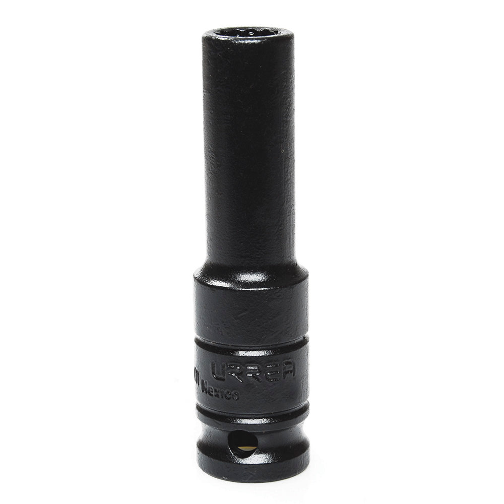 DADO IMPACTO 1/2" LARGO METRICO 12 PUNTAS 14 MM URREA 7314MT