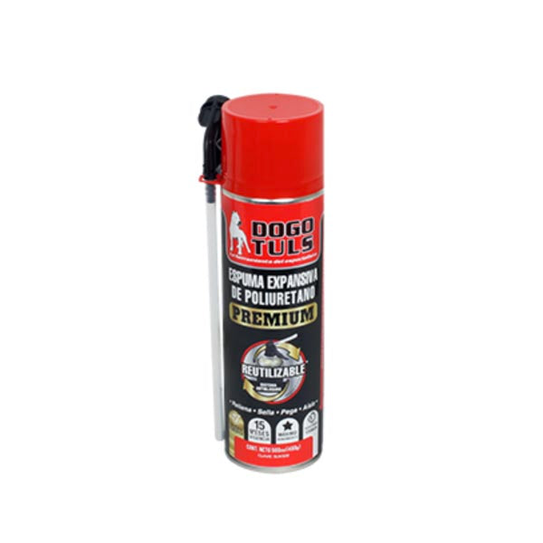 ESPUMA EXPANSIVA POLIURETANO PU PREMIUM 500ML DOGOTULS SU4500