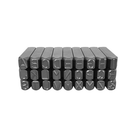 JUEGO DE LETRAS 1/4" GOLPE DE ACERO 6mm DOGO SP2052
