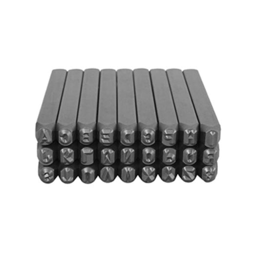 JUEGO DE LETRAS 5/32" GOLPE DE ACERO 4mm DOGO SP2050