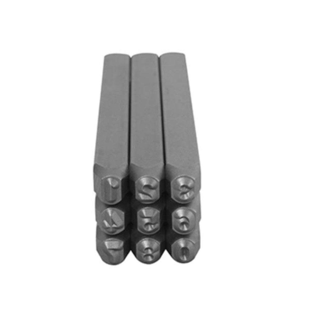 JUEGO DE NUMEROS 1/8" GOLPE DE ACERO 3mm DOGOTULS SP2042