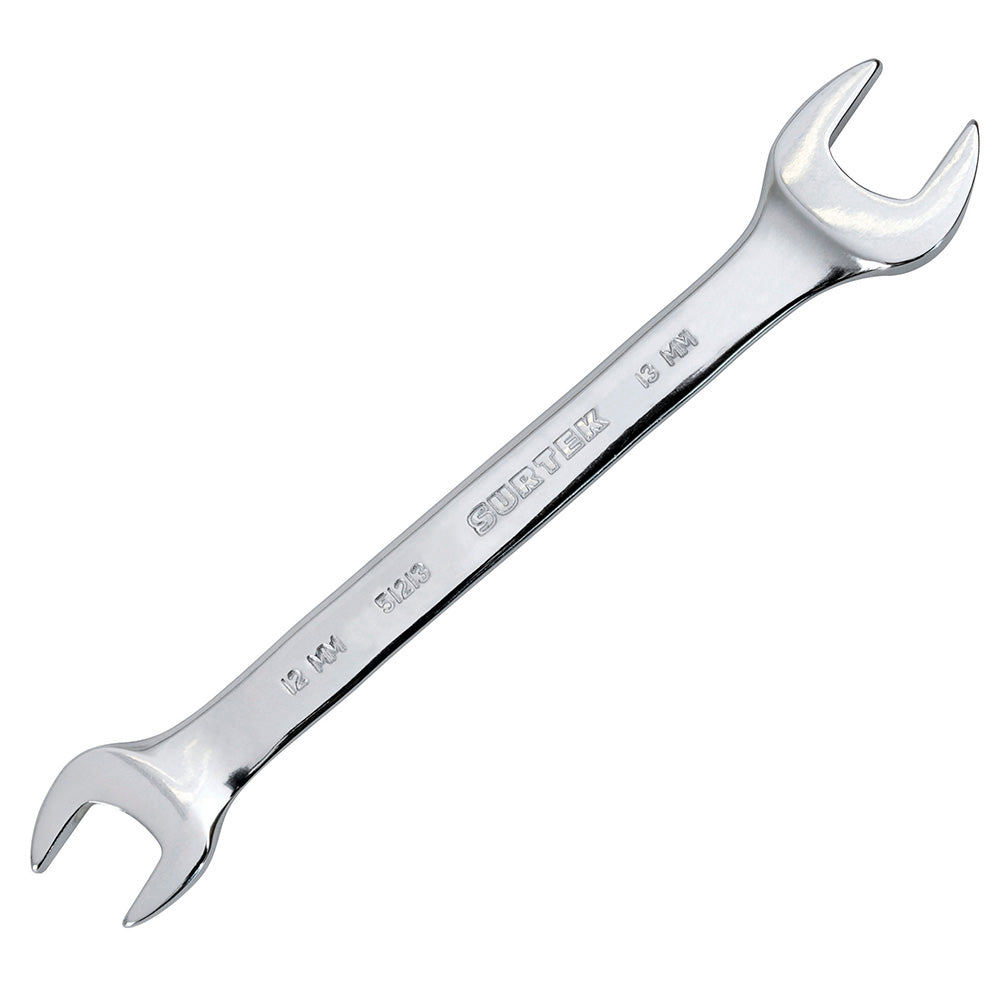 LLAVE ESPAÑOLA PULIDO ESPEJO 12 X 13MM SURTEK 51213