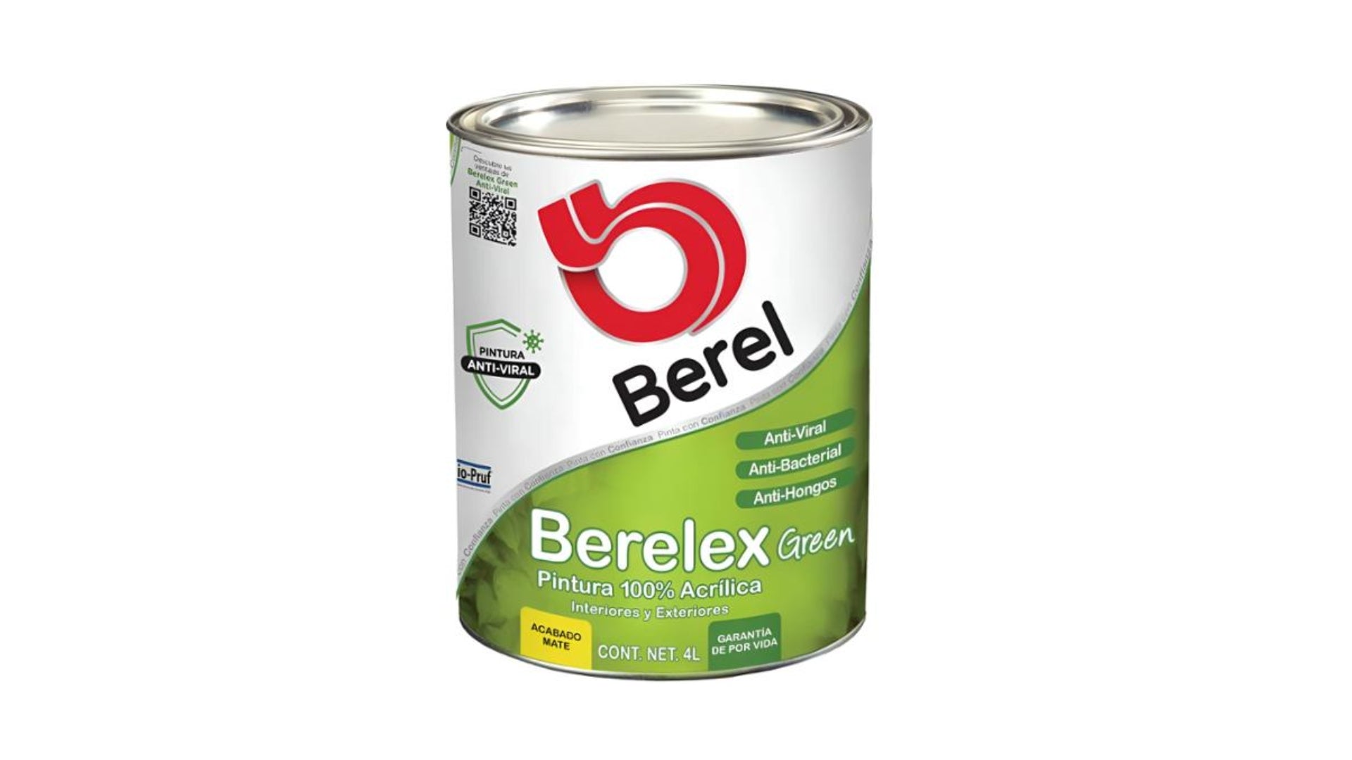 BASE BERELEX GREEN P/MULTIT TINT 2302 4LT BEREL 002302-5