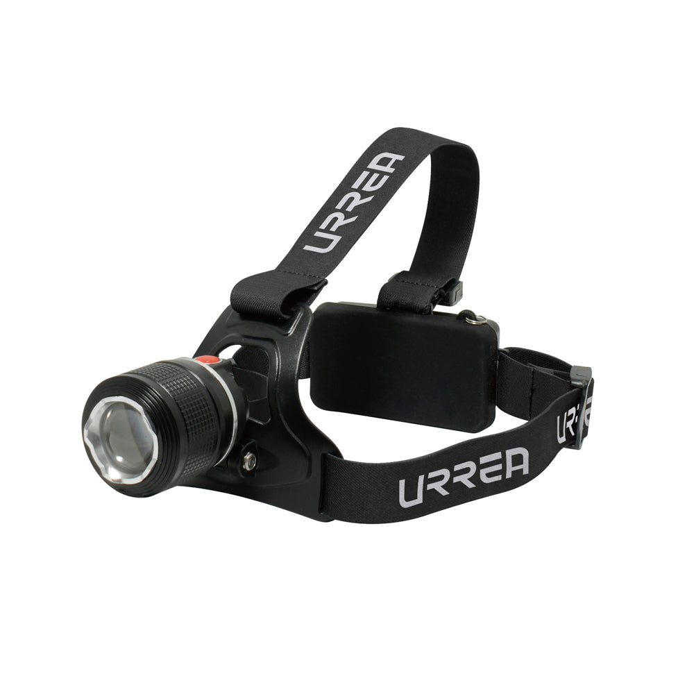 LINTERNA RECARGABLE PROFESIONAL P/CABEZA LED 3 FUNC URREA LCU225