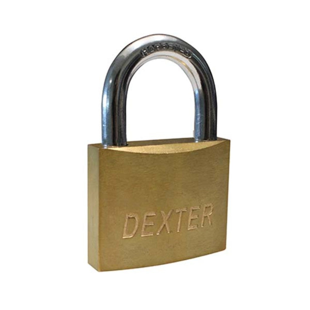CANDADO DE LATON 25 MM GANCHO CORTO (BLISTER) DEXTER 6935