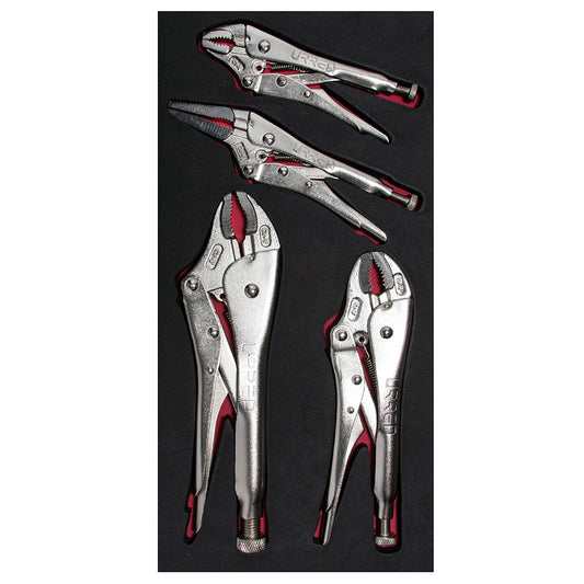 PINZAS DE PRESION (JUEGO 4PZ) URREA CH127