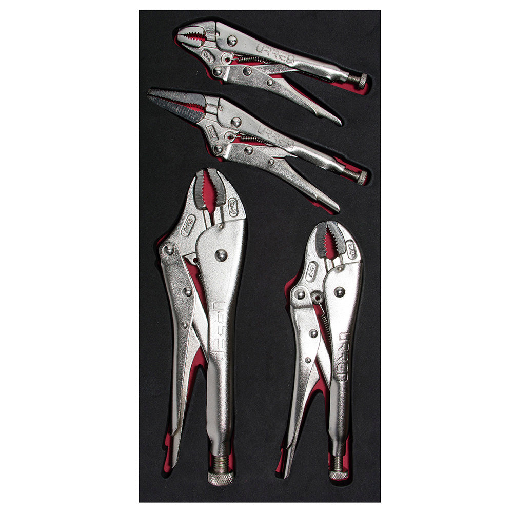 JUEGO DE 4 PINZAS DE PRESION URREA CH127