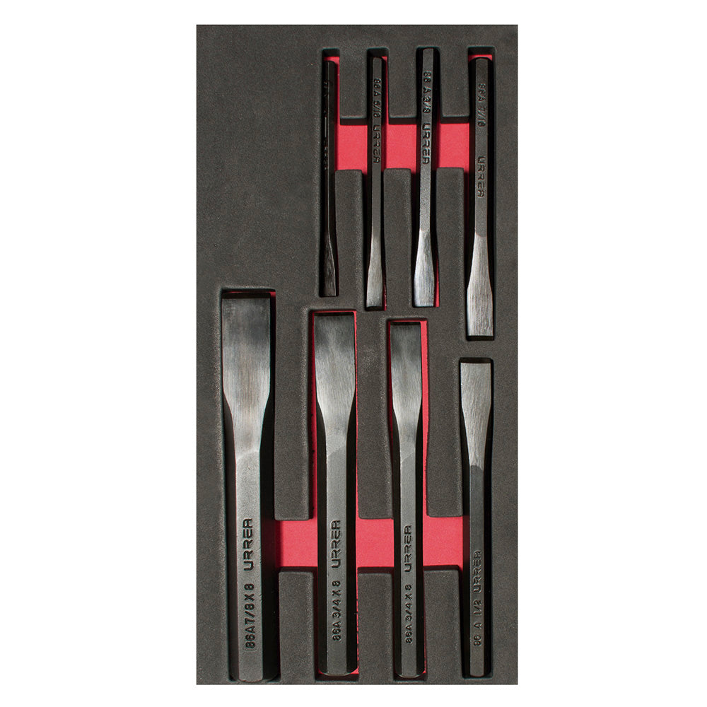 JUEGO DE 8 CINCELES URREA CH122