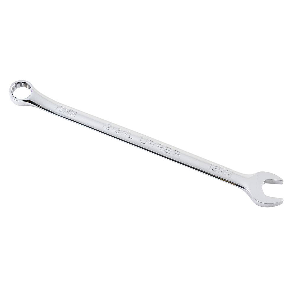 LLAVE COMBINADA EXTRALARGA PULIDO ESPEJO 12 PUNTAS 13 MM URREA 1213ML