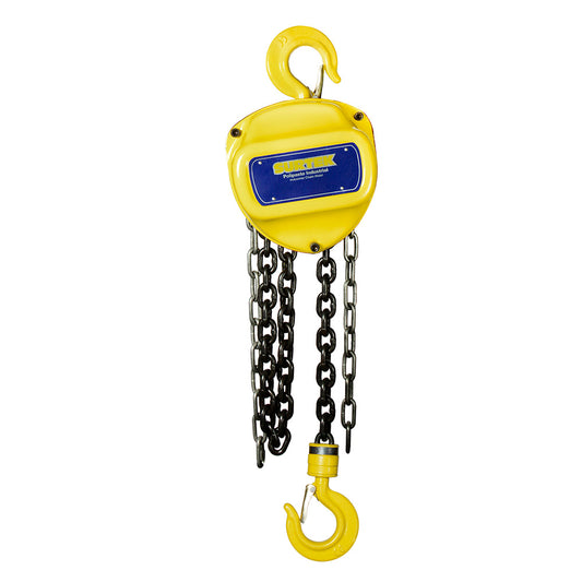POLIPASTO INDUSTRIAL 1 TONELADA CADENA 6 MT SURTEK POLAC2A-6 (M-A)