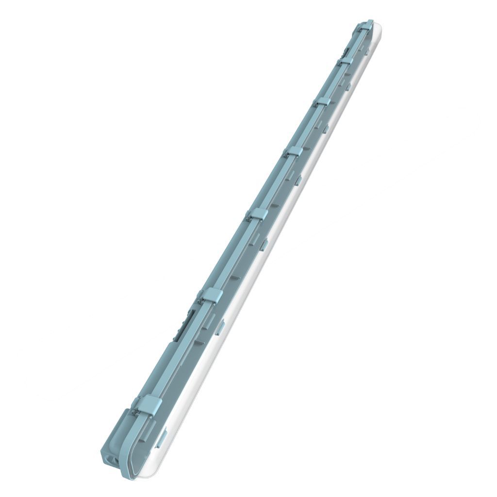 LUMINARIA HERMETICA CONTRA HUMEDAD PARA UN TUBO T5 O T8  80462