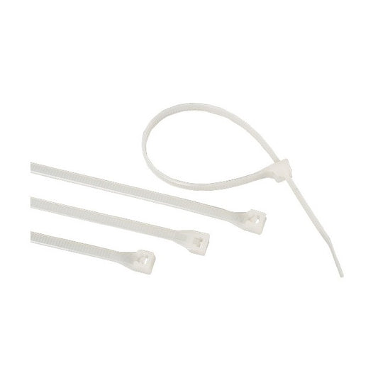 CINTILLA CINCHO SUJETACABLE TRANSPARENTE 18" X 3/16 (25 PIEZAS) CIN5048T