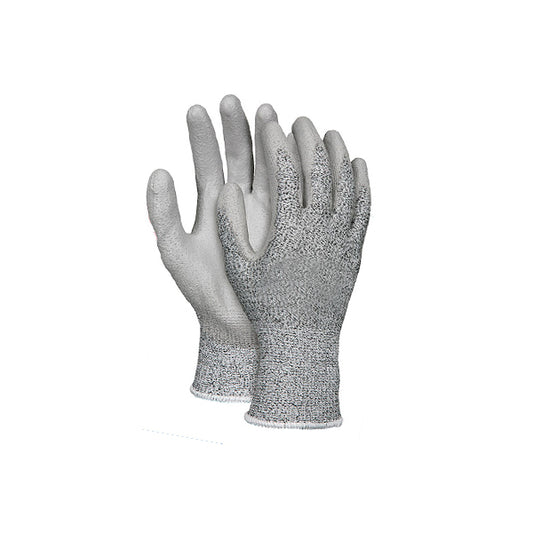 GUANTE ANTICORTE NIVEL 5 AD POLIURETANO (TALLA #7) FORTE 51-625/GCI-CUTPU5/7-D-2