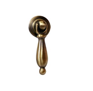 JALADERA BOTON TRADICIONAL 66mm LATON ANTIGUO (ARETE) HANDYHOME 3833