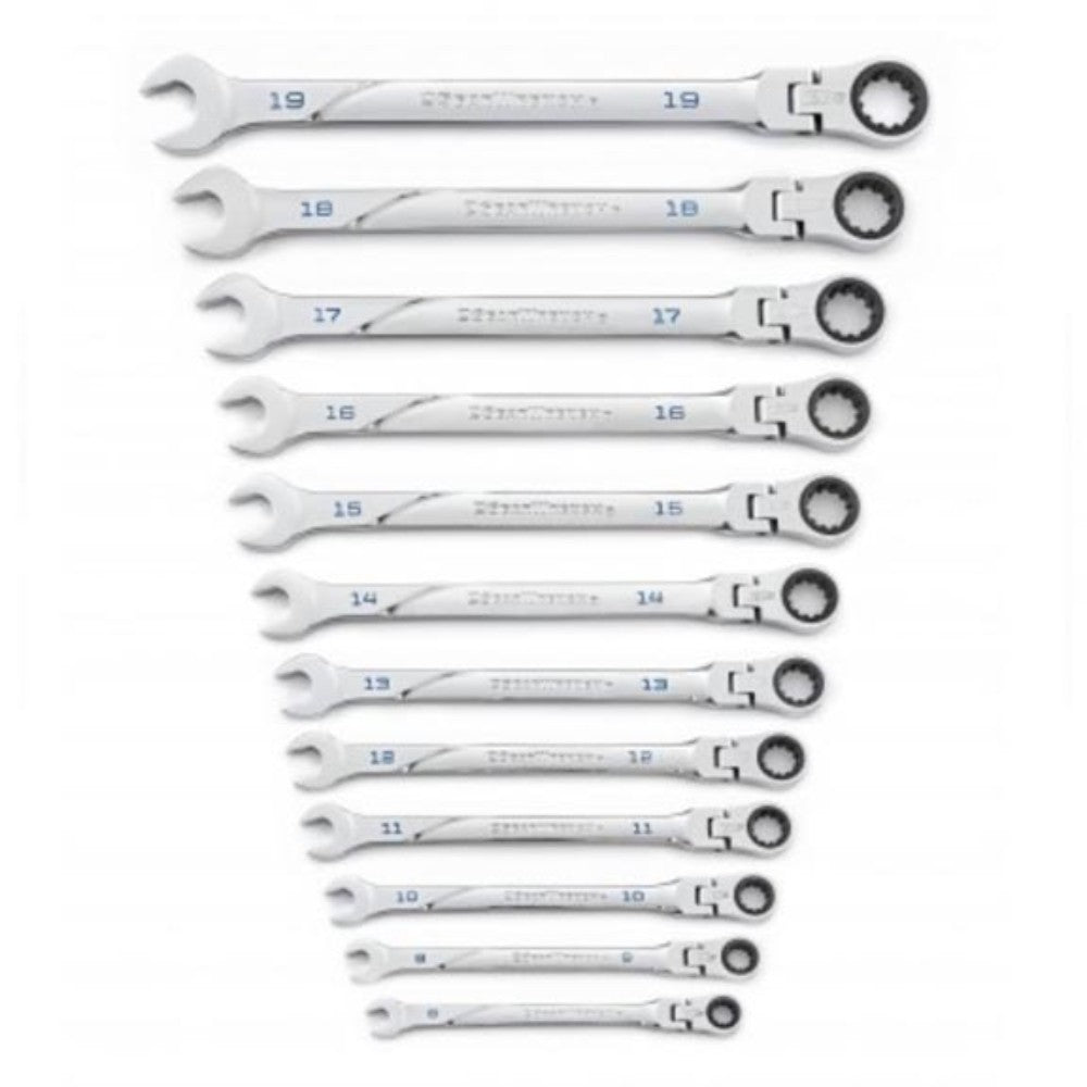 LLAVE COMBINADA FLEX XL 120XP (SET 12 PIEZAS) (8 A 19mm) GEARWRENCH 86229