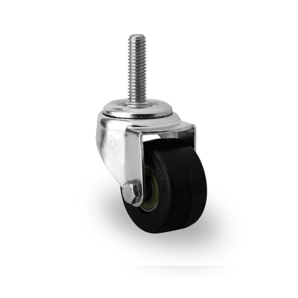 RODAJA INDUSTRIAL 2" HULE ESPIGA ROSCA 7/16" BALERO HI516BT 40kg