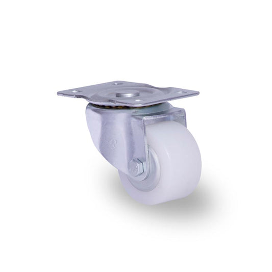 RODAJA INDUSTRIAL 2-1/2" POLIETILENO PLACA GIRA BALERO HI64PGBPOLT 100kg