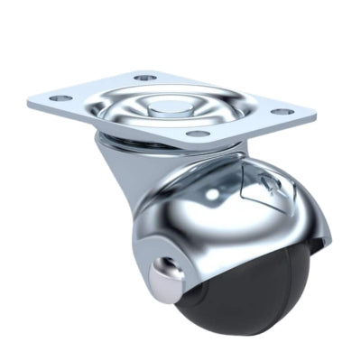 RODAJA ESFERICA 1-1/4" PLASTICO PLACA GIRATORIA HE-315GA 17.5kg
