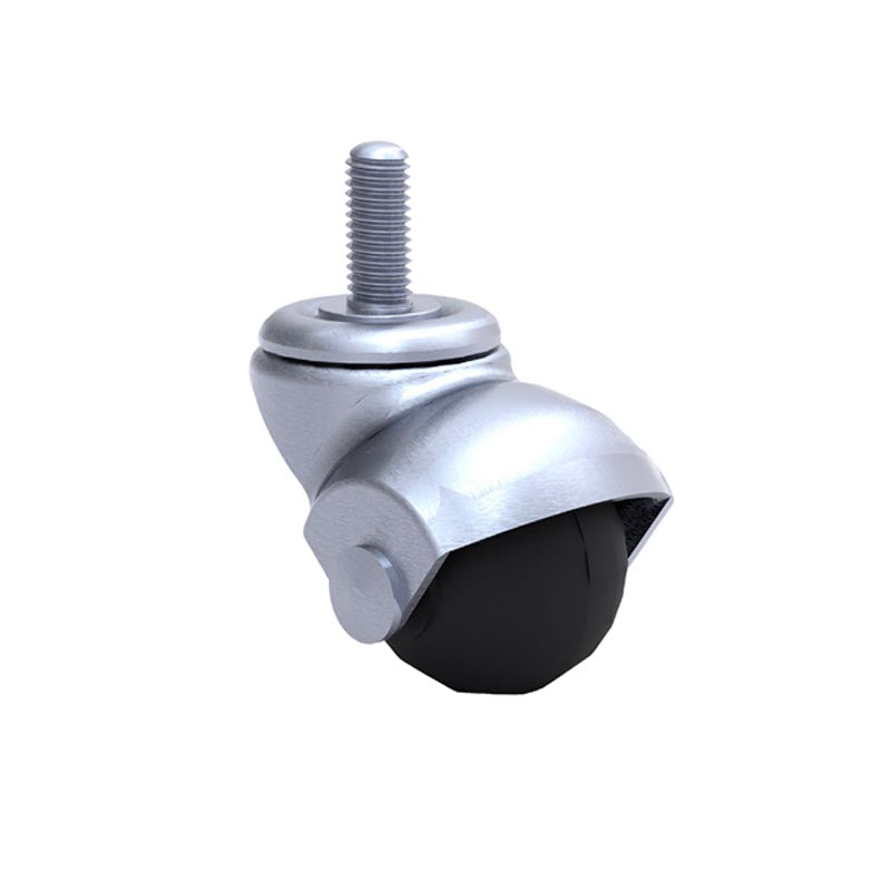 RODAJA ESFERICA 1-1/4" PLASTICO ESPIGA ROSCA 5/16" HE-316GA 17.5kg