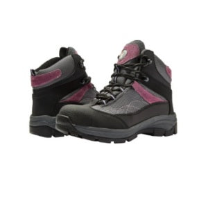 BOTA SEGURIDAD MUJER TALLA #4 (GRIS-LILA) BERRENDO MOD.363