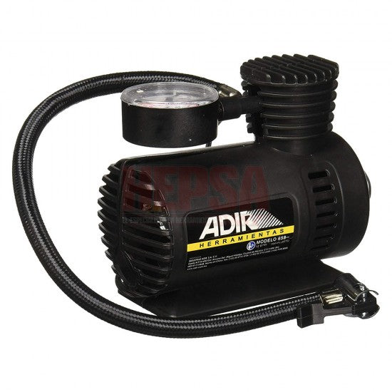 MINI COMPRESOR DE AIRE 300 PSI CONECTOR 12V ADIR 658