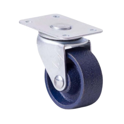RODAJA 2" FIERRO PLACA GIRA HT515FO 40KG