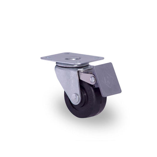 RODAJA 2" HULE PLACA GIRA Y FRENO INOX HT515FRGA 25kg